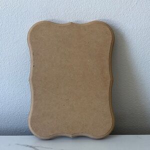 Decorative Wooden Plaque
